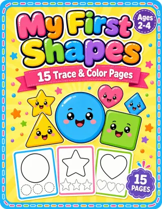 My First Shapes Tracing Book for Toddlers cover thumbnail